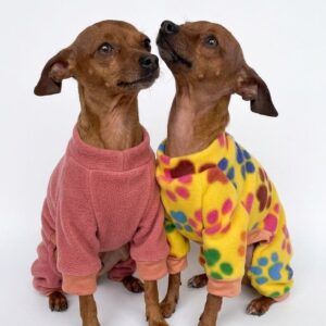 Macacão para pinscher modelo Soft com Ribana
